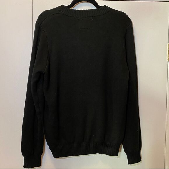 TIPSY ELVES Single and Ready to Mingle Christmas Sweater Black Size Medium - Picture 2 of 6